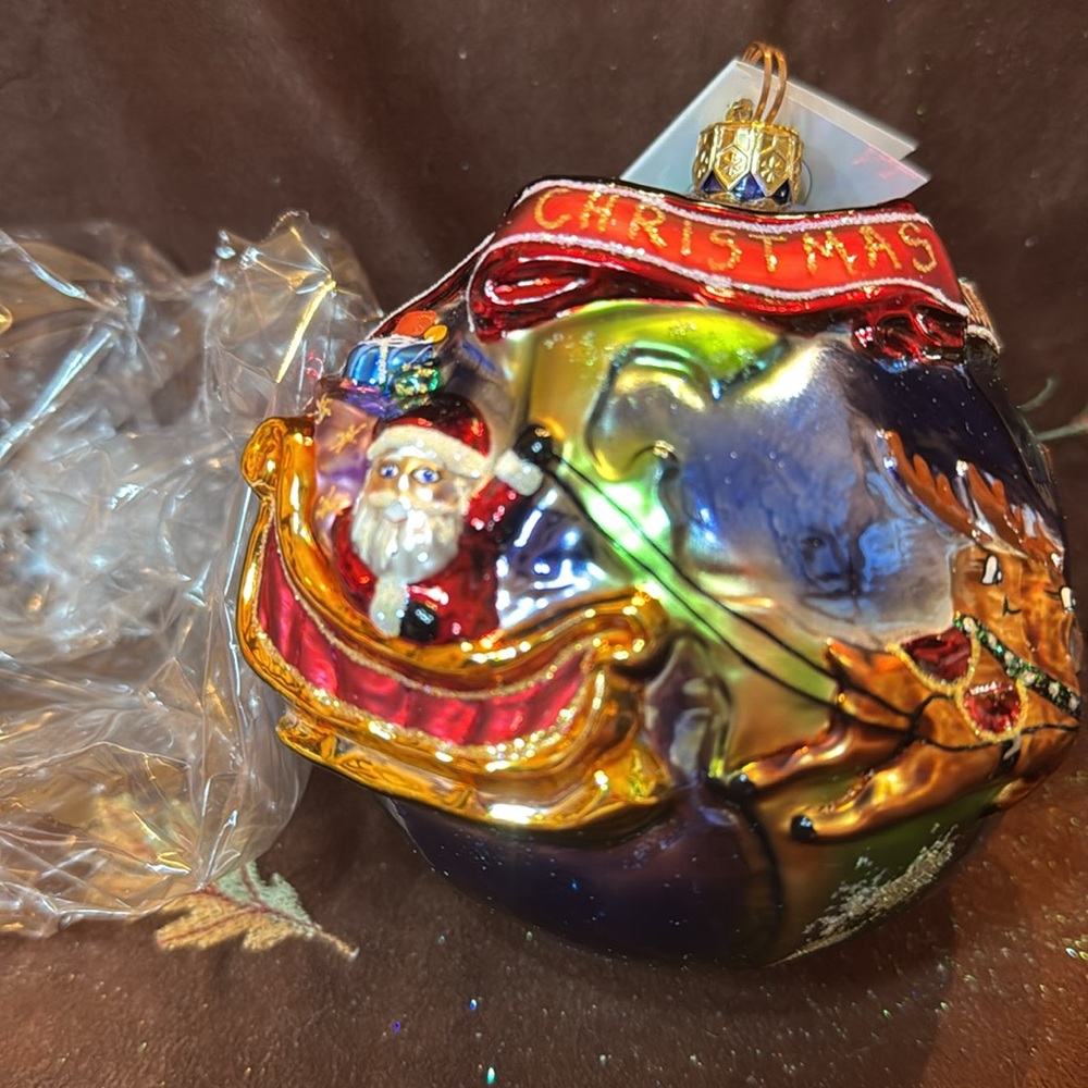 🐈‍⬛ Christopher Radko ornament “Globe Trotter” - Picture 2 of 9